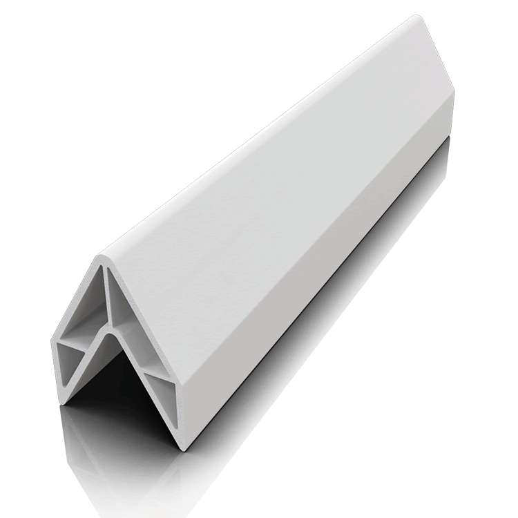 40 series upvc “v” type louver profiles PM40-06A
